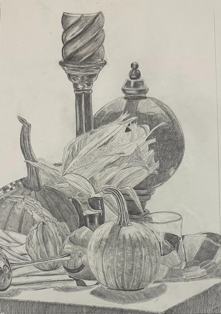 Pumpkin Still Life